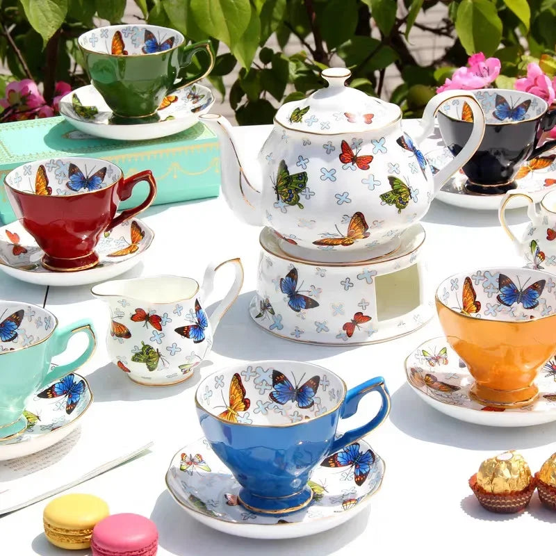 Bone China Teeset – Elegantes English Design Set