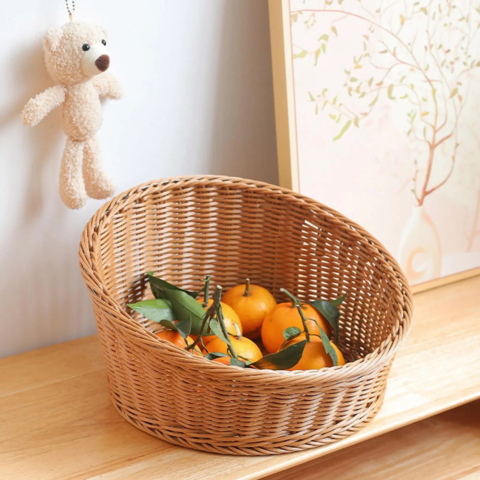 Brotkorb – Imitation Rattan Design – Verschiedene Grössen