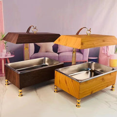 Buffet-Wärmer – Gold-Design – Vielseitige Kapazität