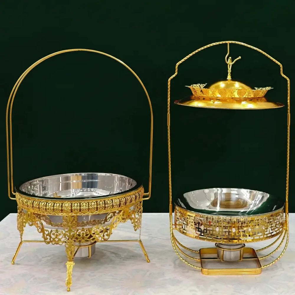 Buffet-Warmhalteofen – Gold Hängend Design 9L