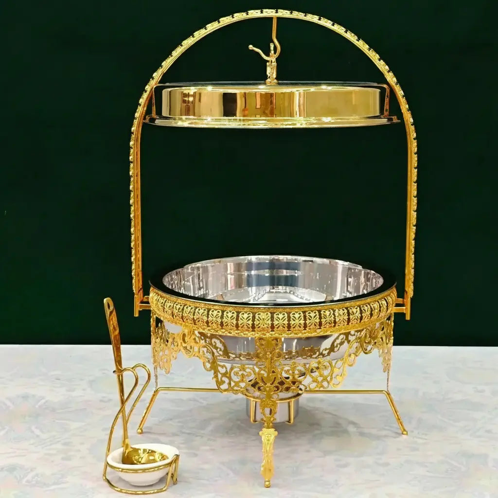 Buffet-Warmhalteofen – Gold Hängend Design 9L