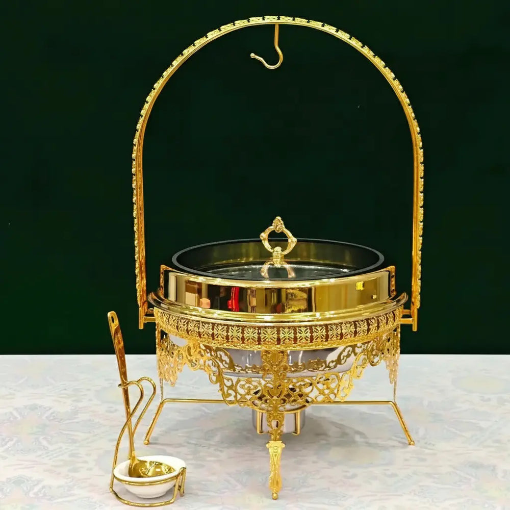 Buffet-Warmhalteofen – Gold Hängend Design 9L