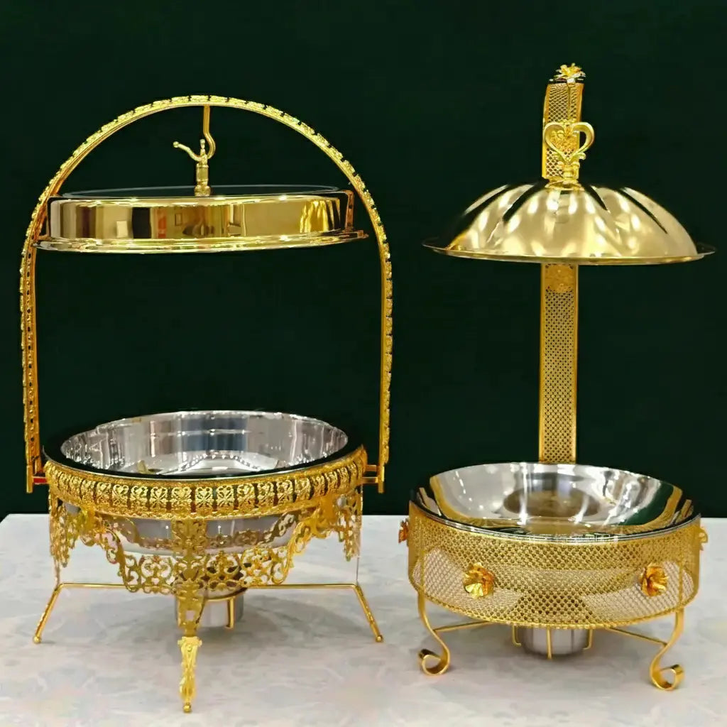 Buffet-Warmhalteofen – Gold Hängend Design 9L