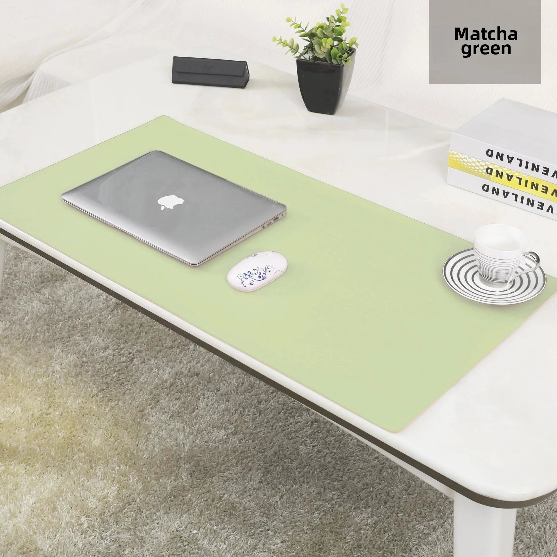 Büroschreibtisch Schutzmatte – PU Leder – Gross 600x300mm