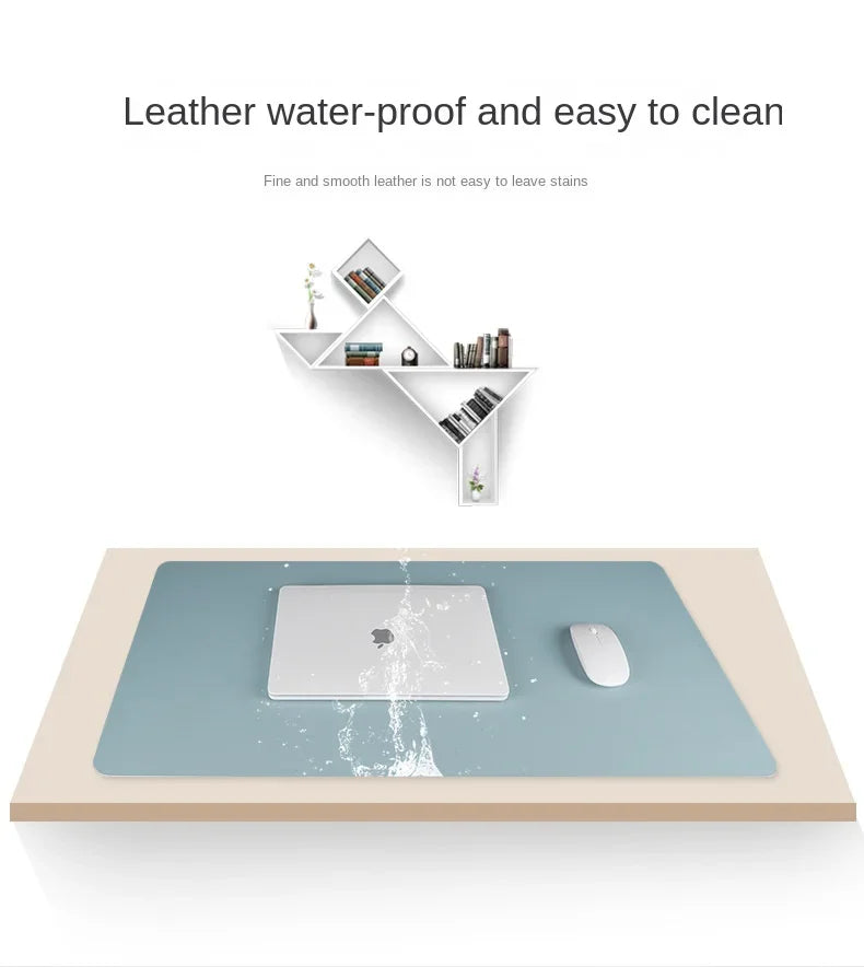 Büroschreibtisch Schutzmatte – PU Leder – Gross 600x300mm