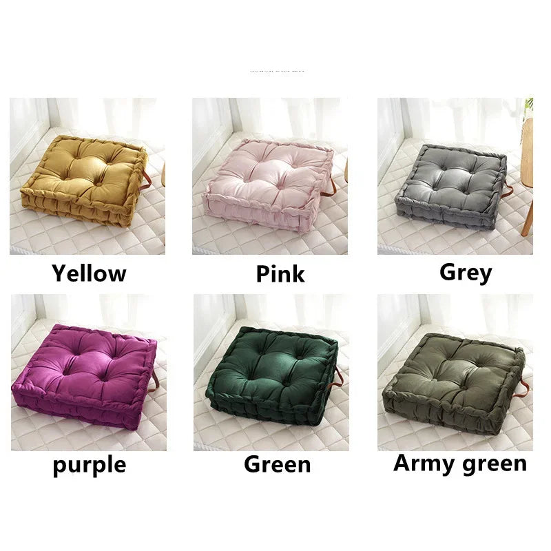 Bürostuhlkissen – Weiches Niederländisches Velours – 42x42cm