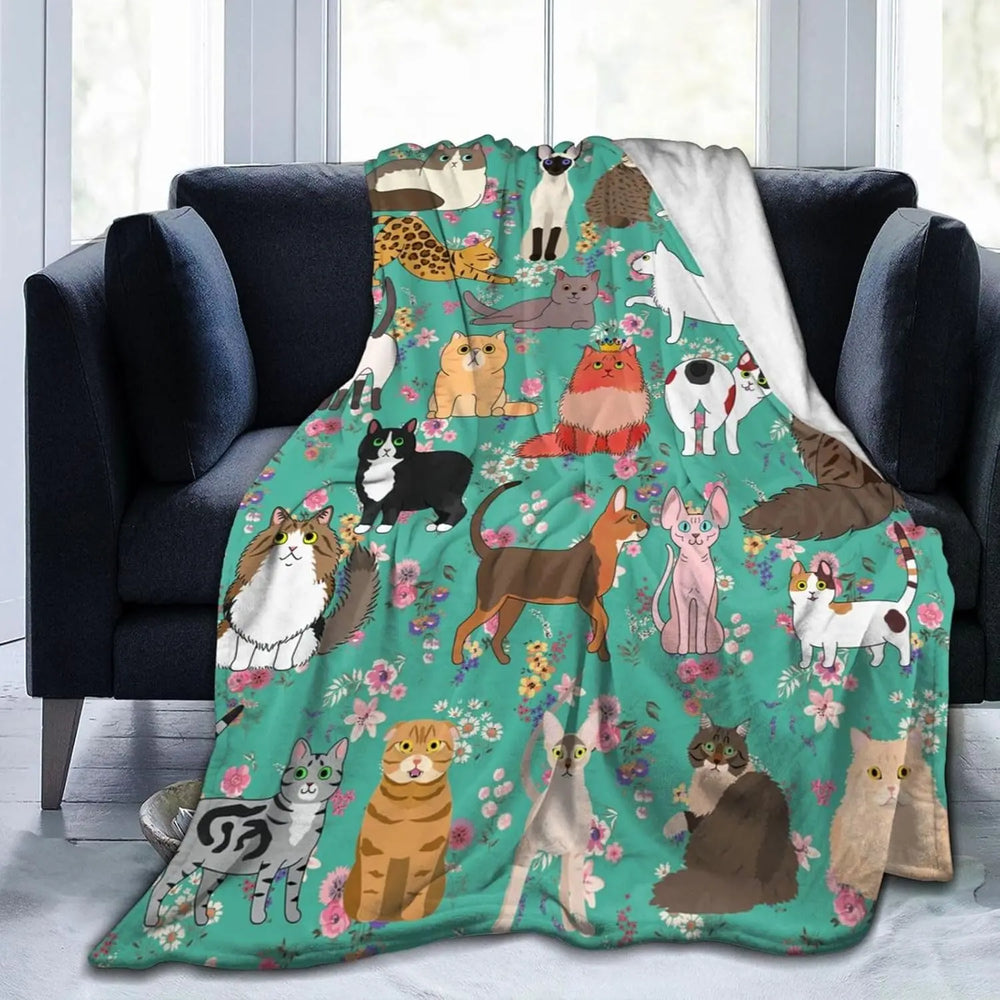 Capybara-Decke aus Coral Fleece, Cartoon-Muster, Farbe: Hund, Grösse: 150x220cm