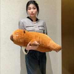 Capybara Plüschkissen – Plüsch, Weich – 65cm, 45cm, 85cm