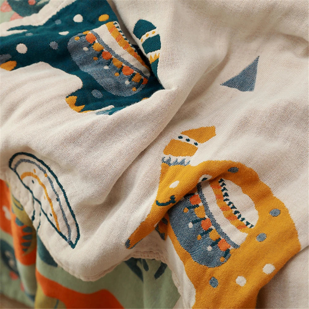 Cartoon Badetuch – Bio-Baumwolle – 120x150 cm