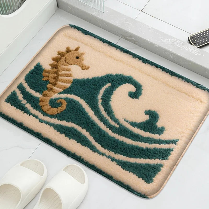 Cartoon Badezimmermatte – Gummi Modernes Design – 40x60cm