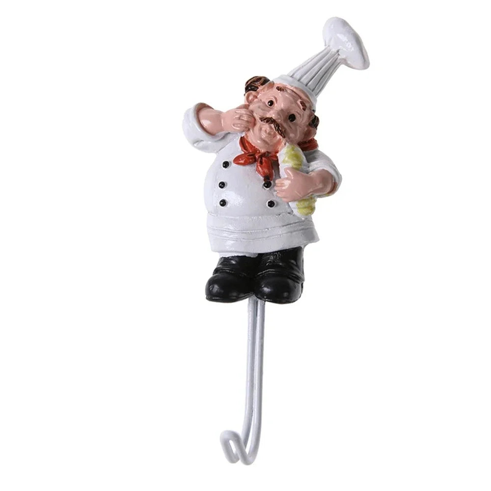 Cartoon Chef Haken – Resin Design für Küche/Bad