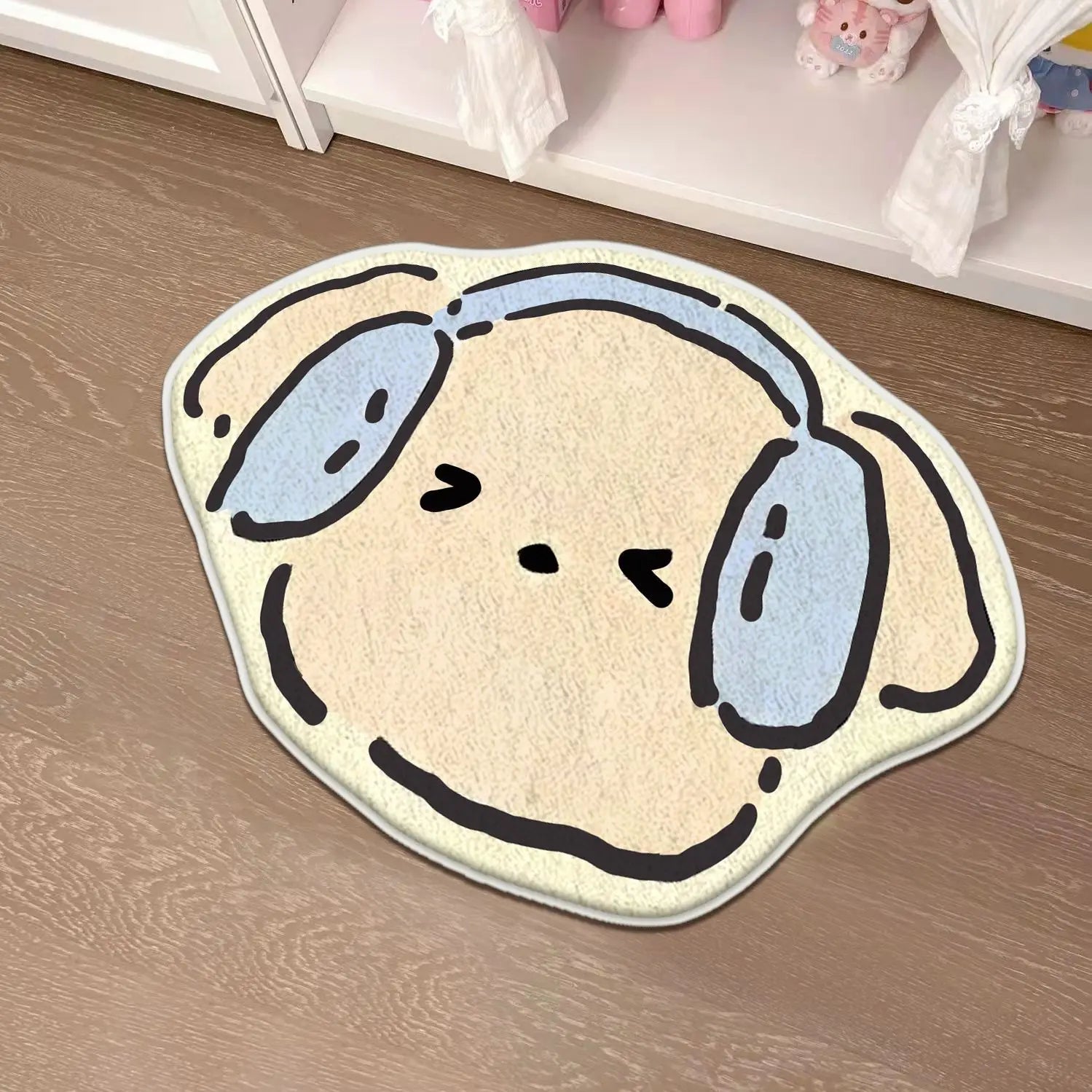 Mehrfarbiger Cartoon-Teppich aus 100% Acryl, 40x60cm, für Badezimmer