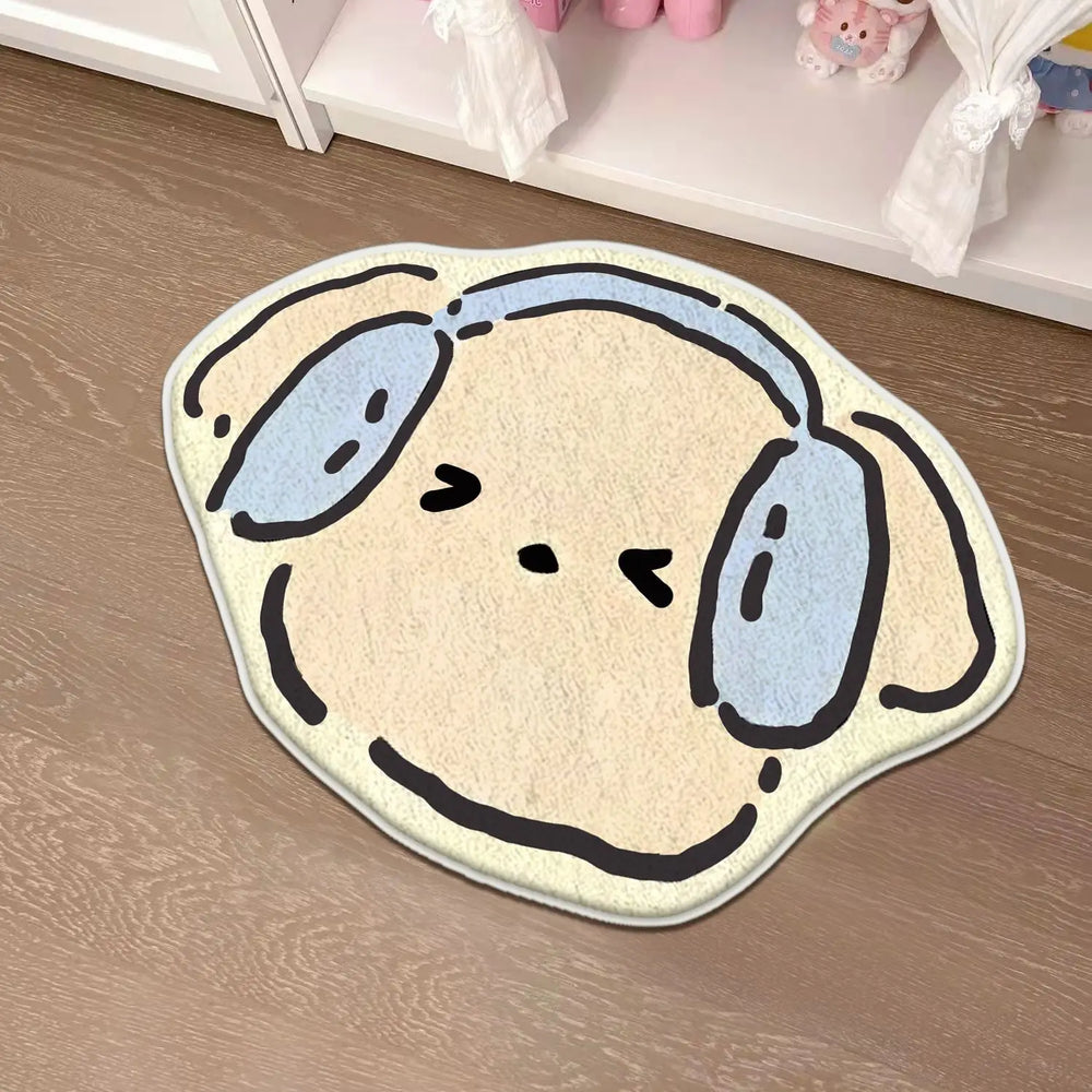 Mehrfarbiger Cartoon-Teppich aus 100% Acryl, 40x60cm, für Badezimmer