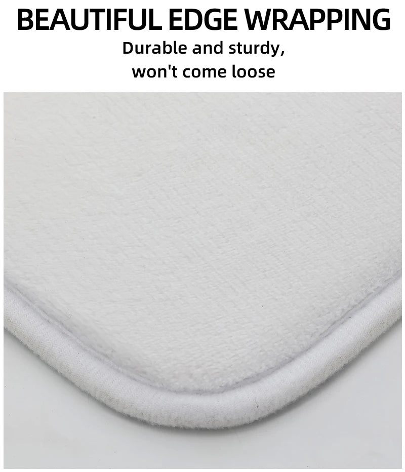 Cartoon-Tier Badematte – Modern Gummidruck – 40x60 cm