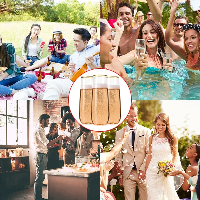 Champagnerflöten – Elegantes Design – Perfekt für Feiern