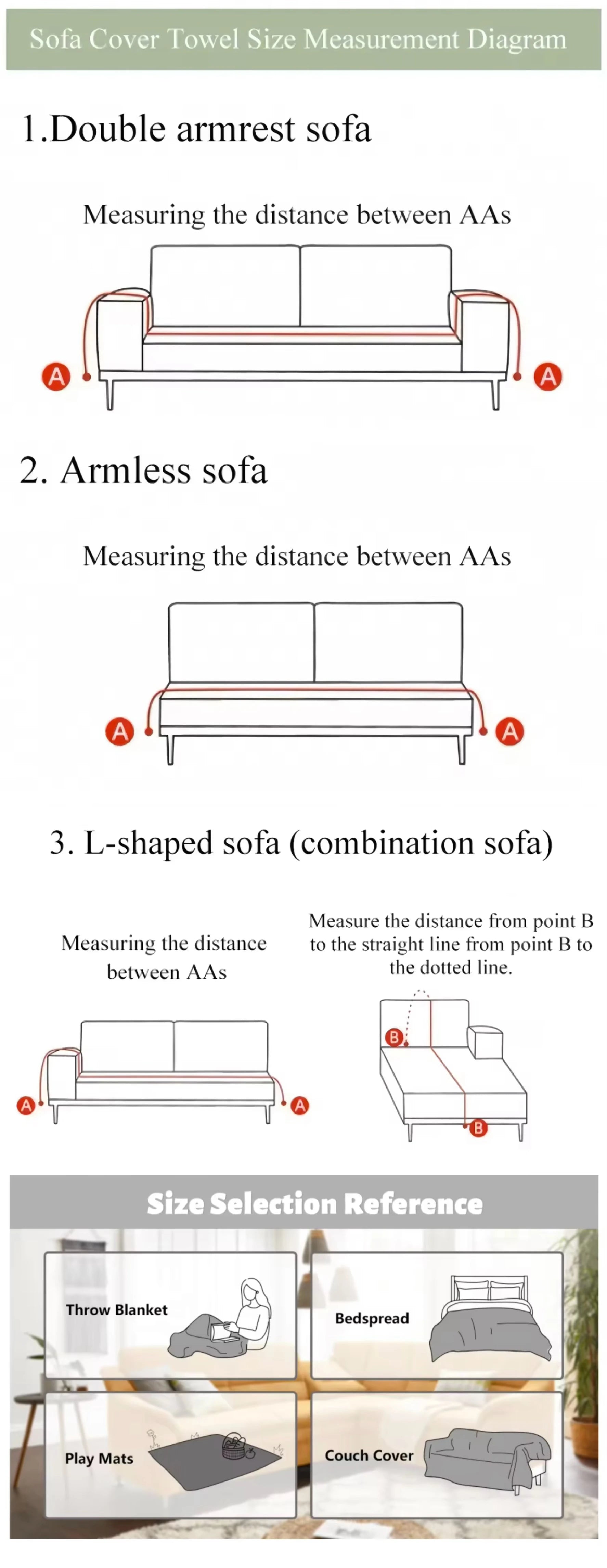 Chenille Möbelüberwurf in Jacquard Strick, Farbe 1, Grösse: 180x130 cm