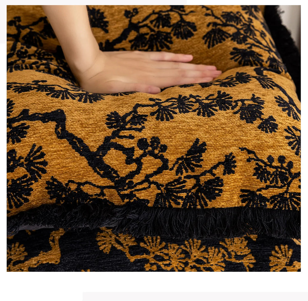 Chinesische Klassische Kissenbezüge – Besticktes Blumenmuster – 45x45cm / 30x50cm