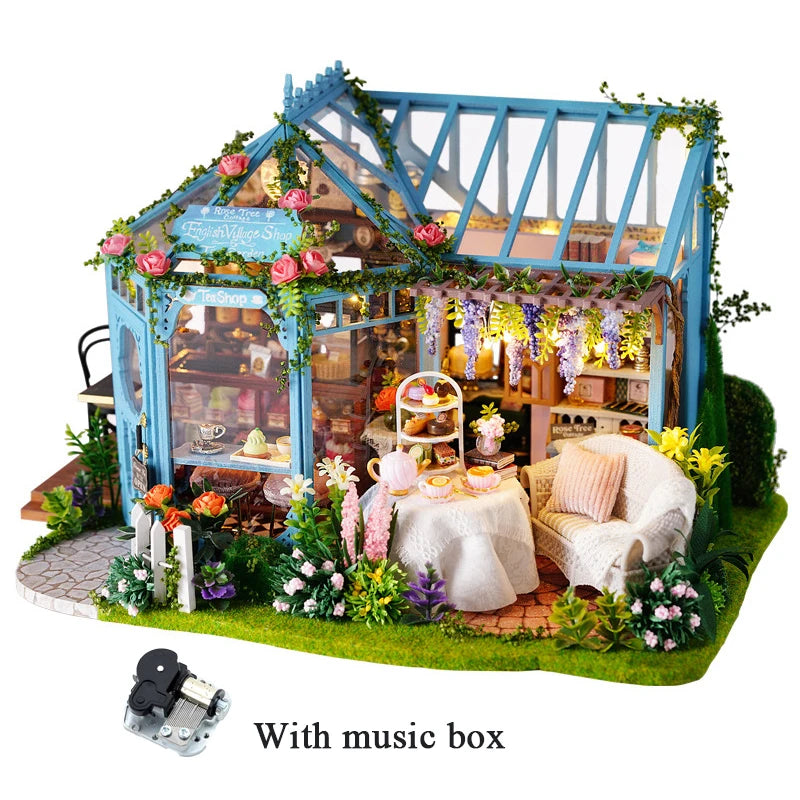 DIY Holzpuppenhaus – Handgefertigtes Design mit Möbeln