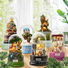 DIY Prinzessinnen-Villa – Handgefertigtes Holz Miniatur