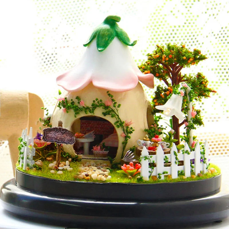 DIY Puppenhaus Bausatz – Handgefertigt Holz – Unisex Geschenk