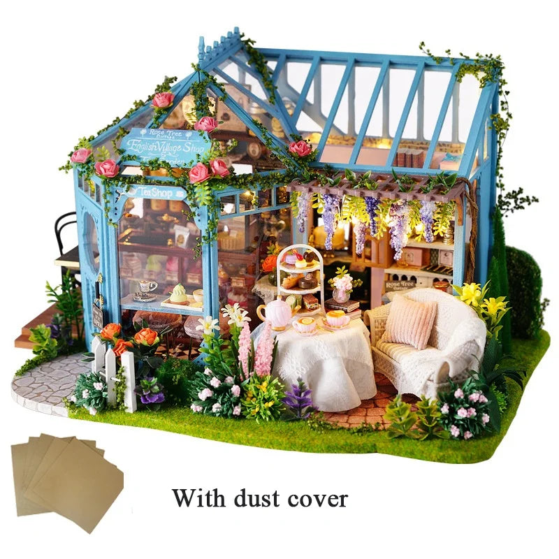 DIY Puppenhaus – Holz & Handgemacht – Ideales Geschenk