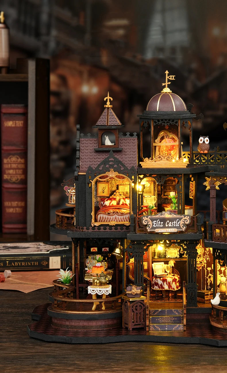 DIY Puppenhaus – Holzmodell – Edinburgh Castle Design