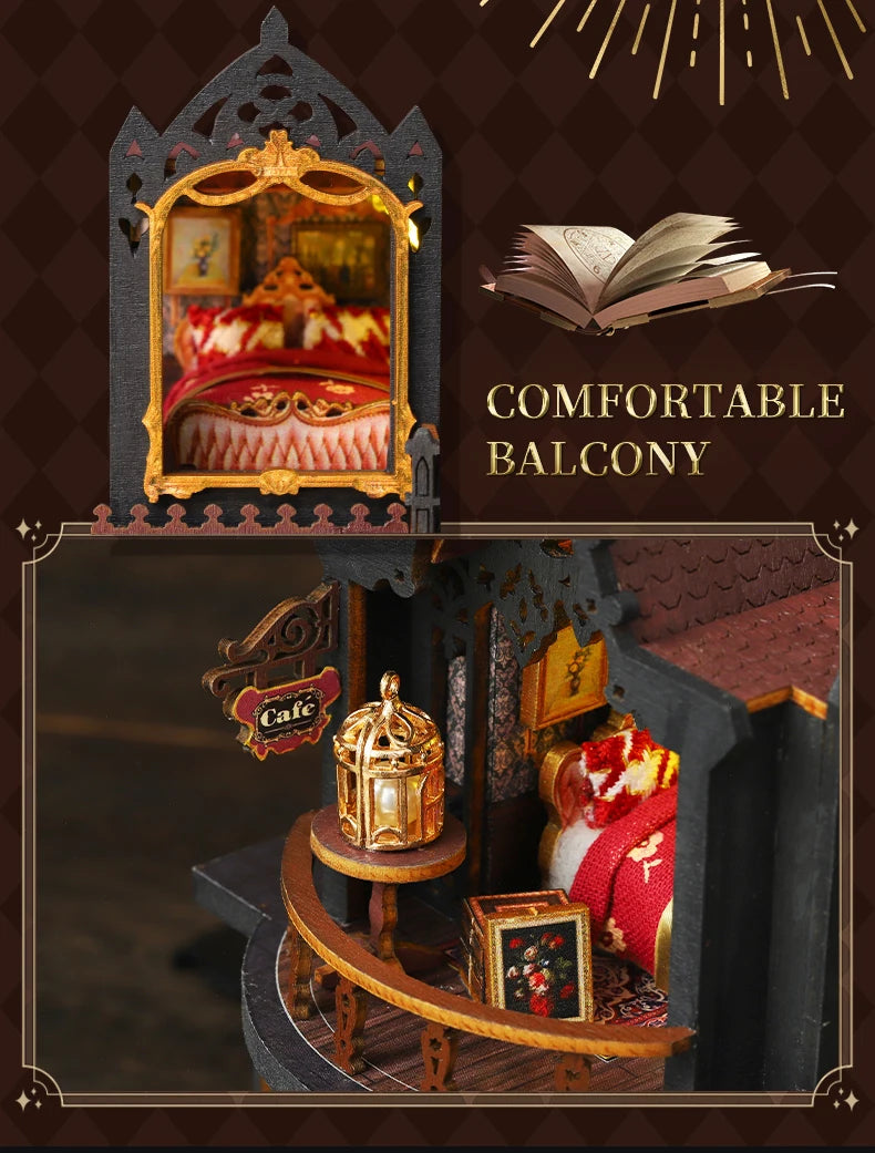 DIY Puppenhaus – Holzmodell – Edinburgh Castle Design