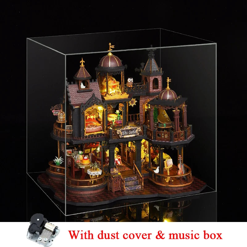 DIY Puppenhaus – Holzmodell – Edinburgh Castle Design