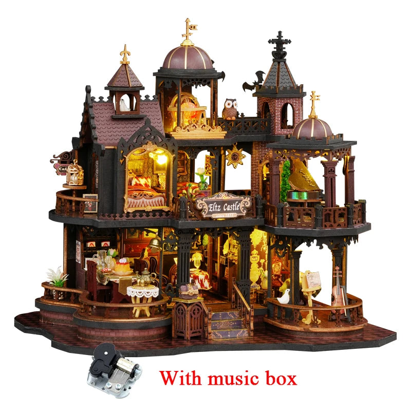 DIY Puppenhaus – Holzmodell – Edinburgh Castle Design