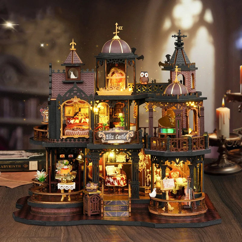 DIY Puppenhaus – Holzmodell – Edinburgh Castle Design