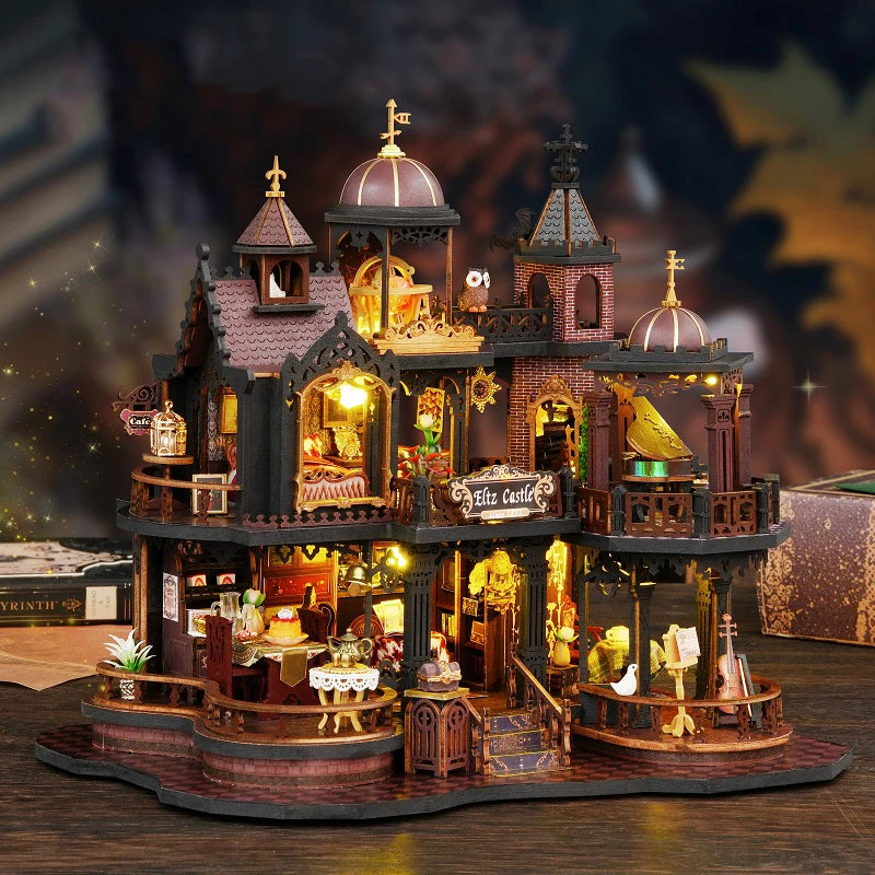 DIY Puppenhaus – Holzmodell – Edinburgh Castle Design