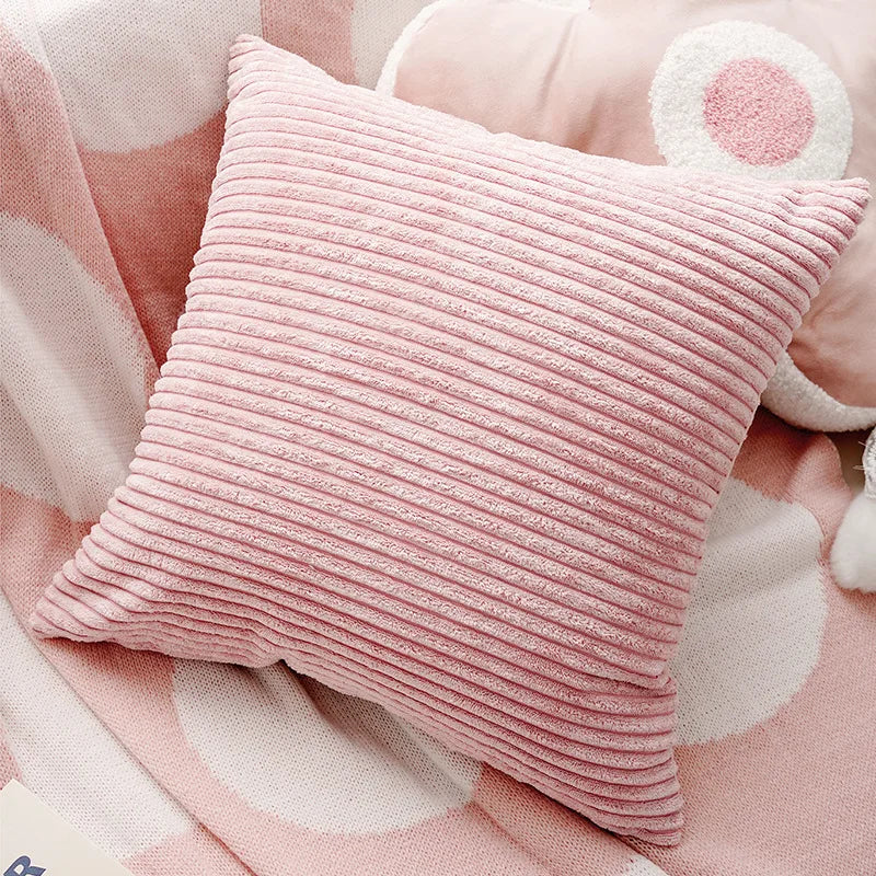 Dekokissenbezug – Gestickter Polyester Quadrat (45X45CM)