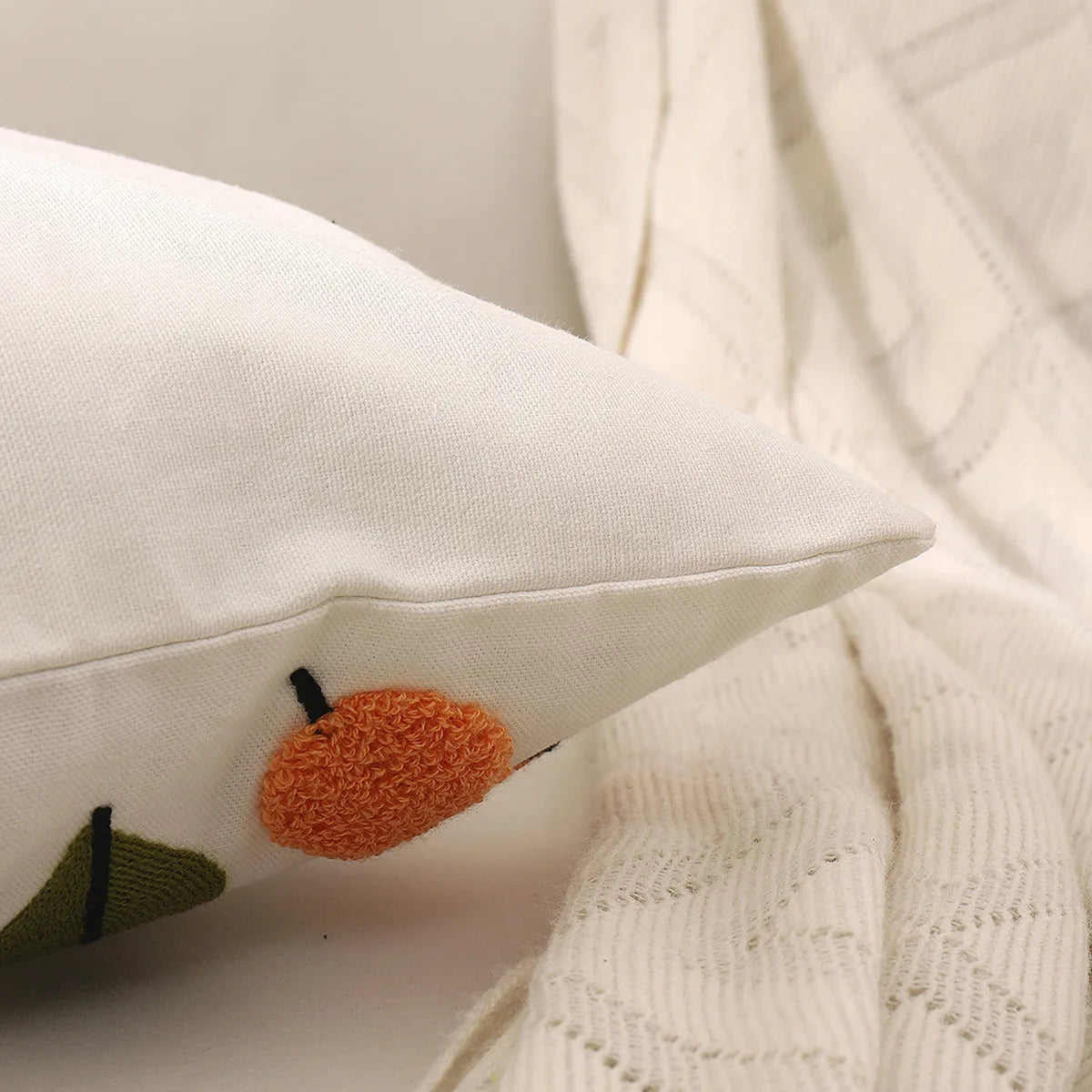 Dekokissenbezug – Rustikaler Strickstil – 45x45cm