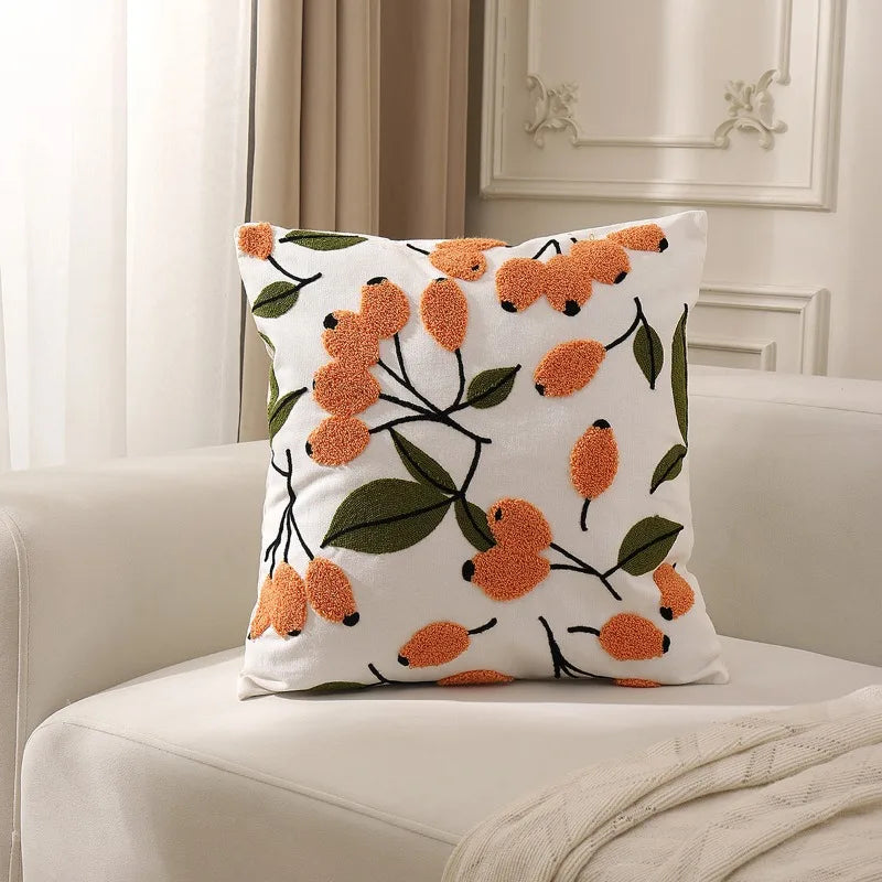 Dekokissenbezug – Rustikaler Strickstil – 45x45cm