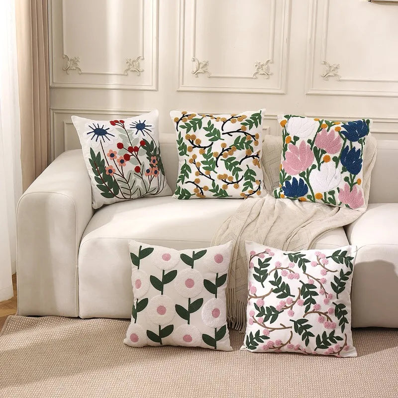 Dekokissenbezug – Rustikaler Strickstil – 45x45cm