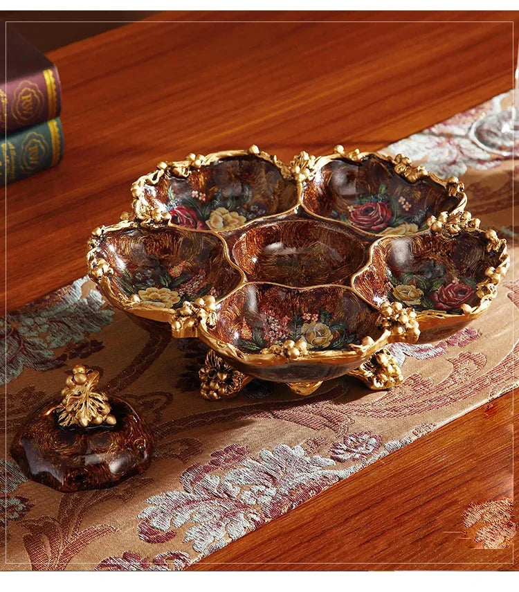 Dekorative Resin Snackplatte – Europäischer Stil