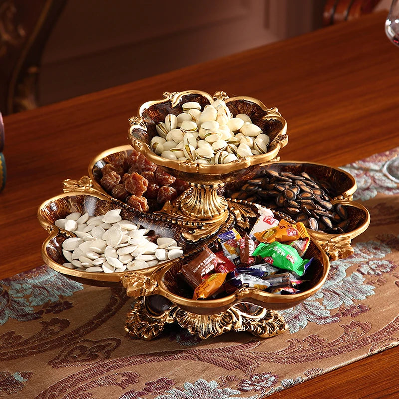 Dekorative Resin Snackplatte – Europäischer Stil