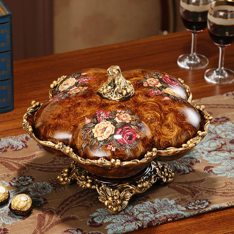 Dekorative Resin Snackplatte – Europäischer Stil