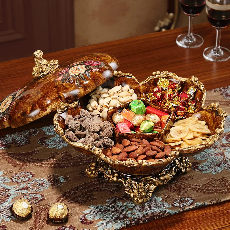 Dekorative Resin Snackplatte – Europäischer Stil