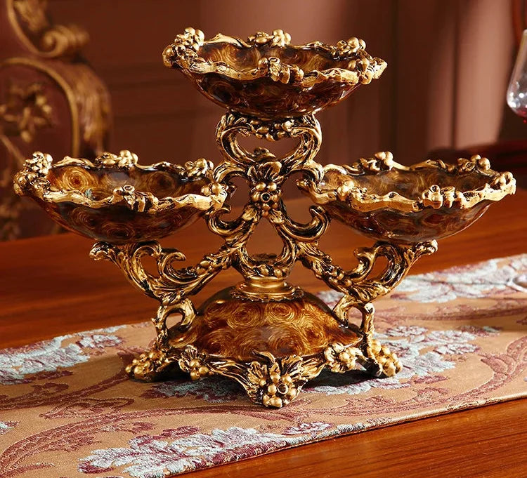 Dekorative Resin Snackplatte – Europäischer Stil