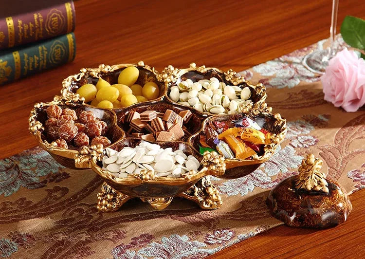 Dekorative Resin Snackplatte – Europäischer Stil