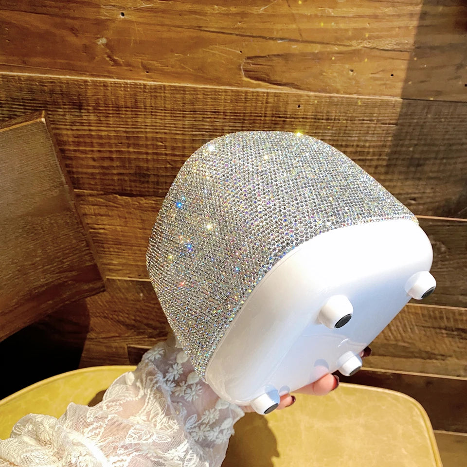 Desktop Mülleimer – Strass Design – 13 x 13.5cm