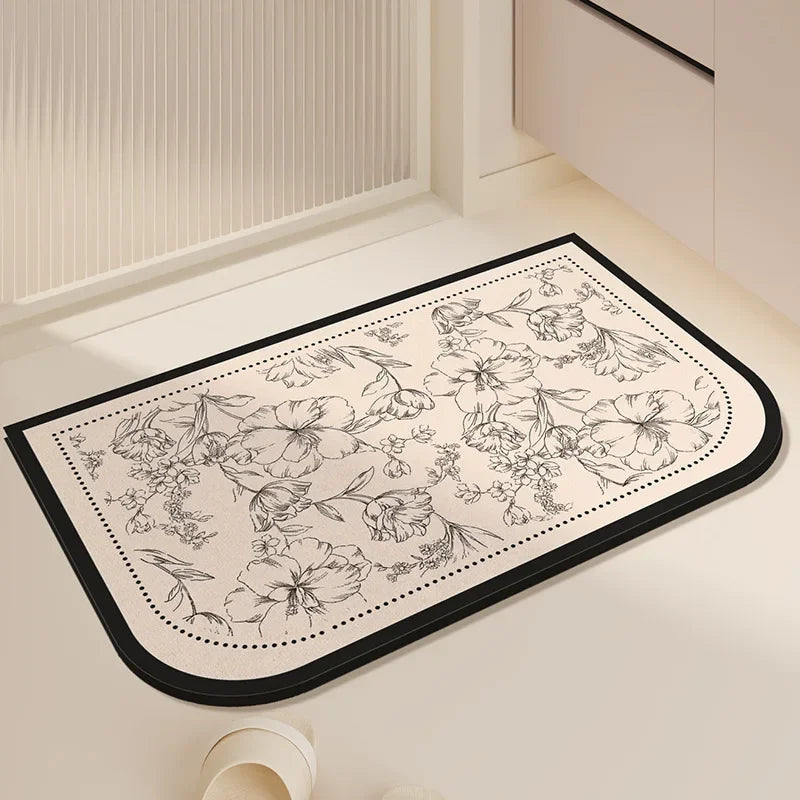 Diatom-Schlamm-Fussmatte – Mikrofaser – Bad/Küche