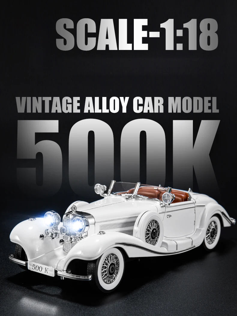 Diecast Modellauto – Vintage Metall – 1:18 Massstab