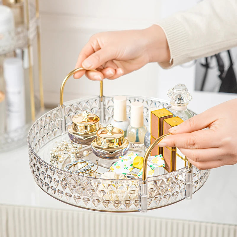 Drehbarer Organizer – Diamantmuster – Wohnzimmer