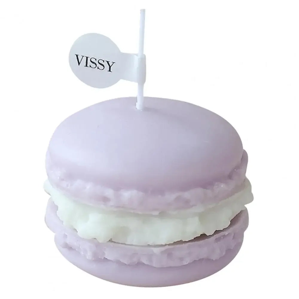 Duftkerze – Handgefertigte Macaron-Art – 4x5 cm