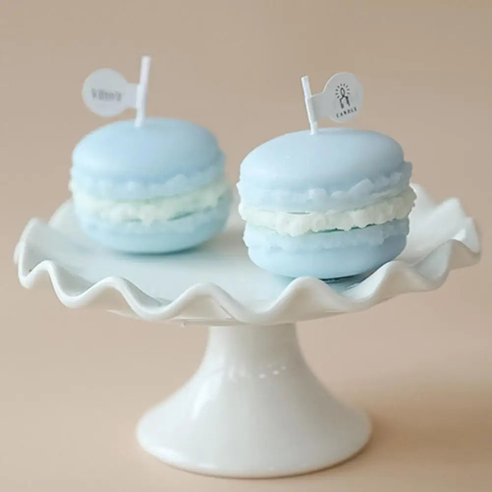 Duftkerze – Handgefertigte Macaron-Art – 4x5 cm