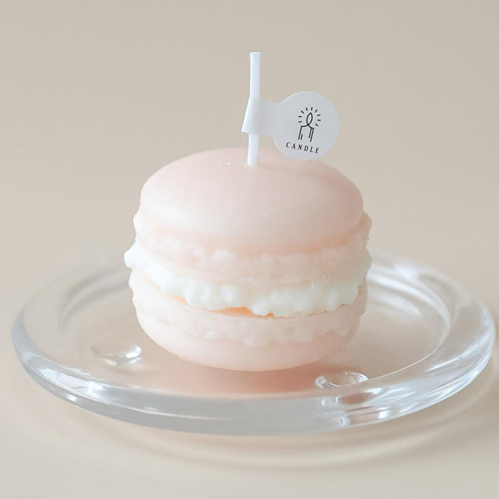 Duftkerze – Macaron Design – 4x5cm, Bunte Flamme