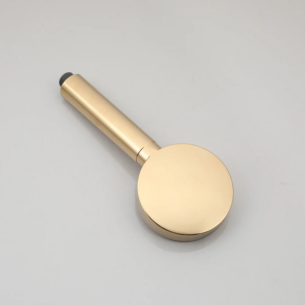 Duschkopf-Set – Gold-Design – Verstellbare Halterung
