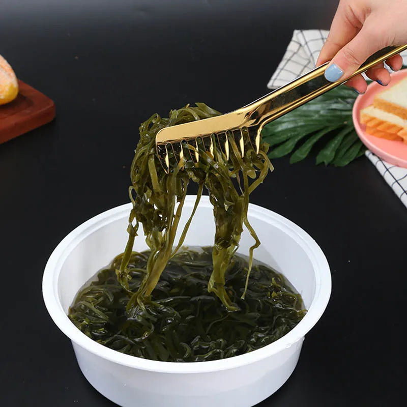 Edelstahl-Nahrungszange - Ergonomischer Griff für Verschiedene Einsätze